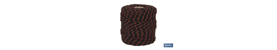 Cuerda HIPPIE Negro/Naranja