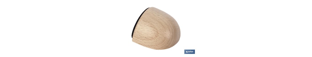 Tope adhesivo ovalado