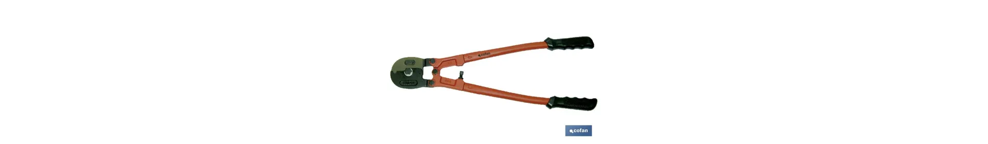 Corta cables de acero reforzado | Con longitud de 24 o 36 | Cuchillas fabricadas en CR-V 56-61 HRc