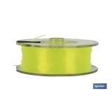 Hilo de Sedal Monofilamento de Nylon 100% Amarillo