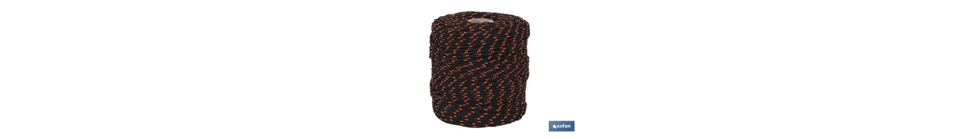 Cuerda HIPPIE Negro/Naranja