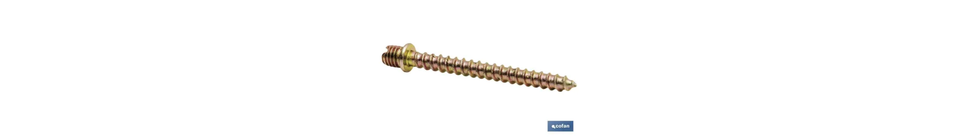 TIRAFONDOS ROSCA CHAPA