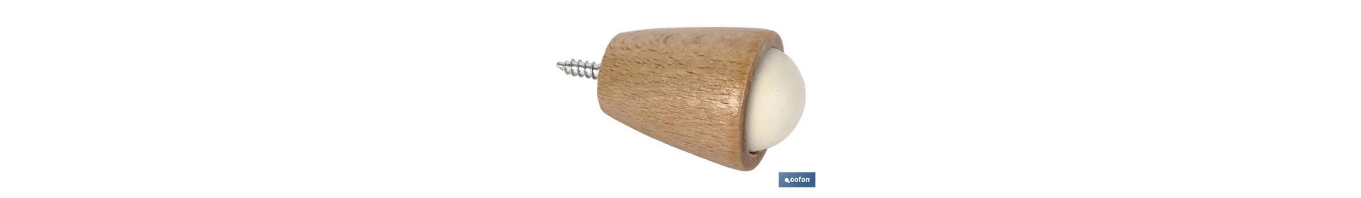 Tope puerta madera