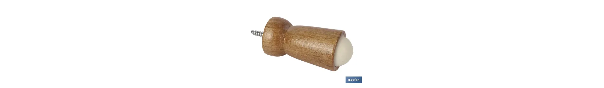 Tope Puerta madera 60mm