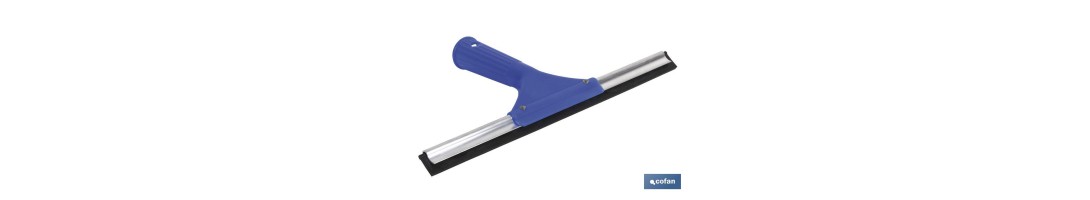 Limpiacristales con adaptador | Incluye adaptador para palos | Ancho de 27,5 cm