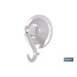 Colgador Ventosa Cierre Seguridad. 77mm diámetro