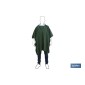 Poncho de Agua | Color Verde | Fabricado en PVC/Poliéster | Talla Única | Poncho Antilluvia