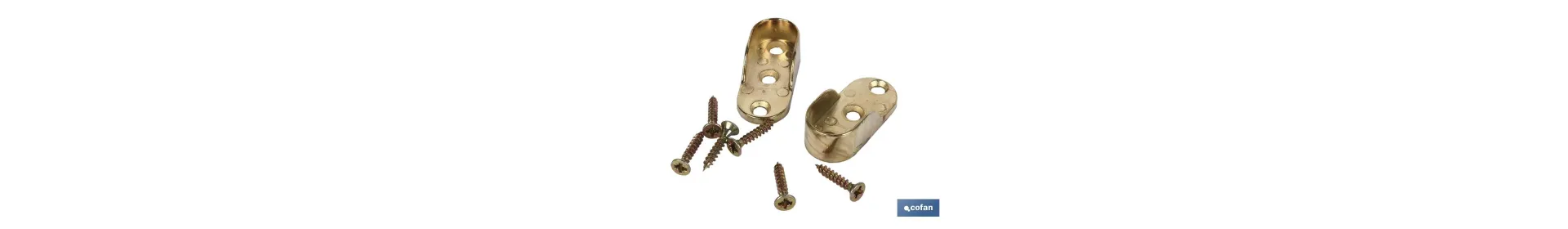 Soporte barra Armario Metal