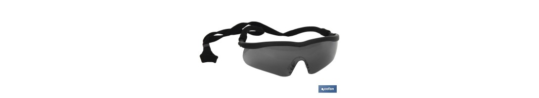 Gafas protectoras de seguridad oscura | Resistente a arañazos | Mayor seguridad en bricolaje y soldadura, entre otros