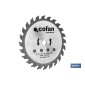 Discos de corte con 24 dientes | Diámetro 185 o 115 mm | Piezas de recambio para sierras circulares