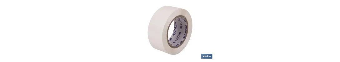 Precinto en rollo | Fabricado en polipropileno | Color blanco | Medida en 66 y 132 metros