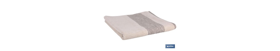 Toalla Ducha | Color Nature | Modelo Alma | 100% Algodón | Gramaje 580g/m² | Medidas 70 x 140 cm