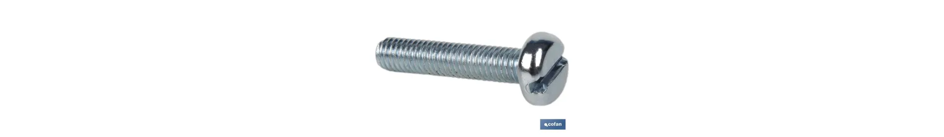 Tornillo DIN 85 | Clase 6 | Medidas desde 6 mm hasta 60 mm