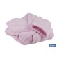 Albornoz | Modelo Flor | Color Rosa Claro | 100% algodón | Gramaje 500 g/m² | Varias Tallas