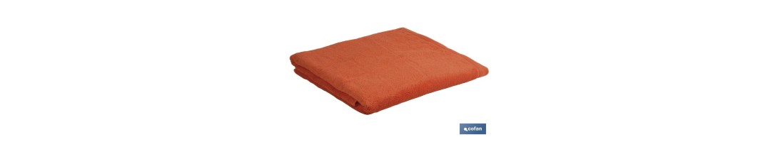 Toalla Tocador | Color Orange | Modelo Amanecer | 100% Algodón | Gramaje 580g/m² | Medidas 30 x 50 cm
