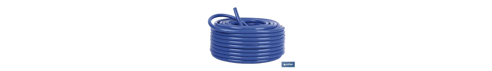 Manguera Compresor reforzada de Aire comprimido | Longitud de 50m fabricada en PVC con tejido interior