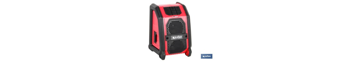 Altavoz Bluetooth a Batería | 2x2,5W | 18 V | Con Puerto USB