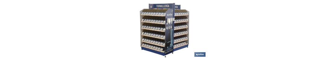 Expositor Tornillería Mod. 1 / 180 Gavetas