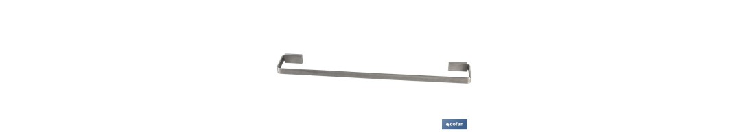 Toallero de Acero Inoxidable 304 Satinado | Modelo Madeira | Diferentes medidas