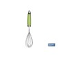 Batidor manual de Varillas Modelo Sena | Acero Inox con mango ABS | Color Verde | Medida 28,5 cm