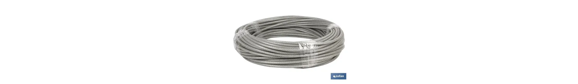 Cable Acero Plastificado