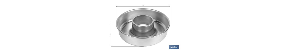 Molde de Rosco en Aluminio Brillante