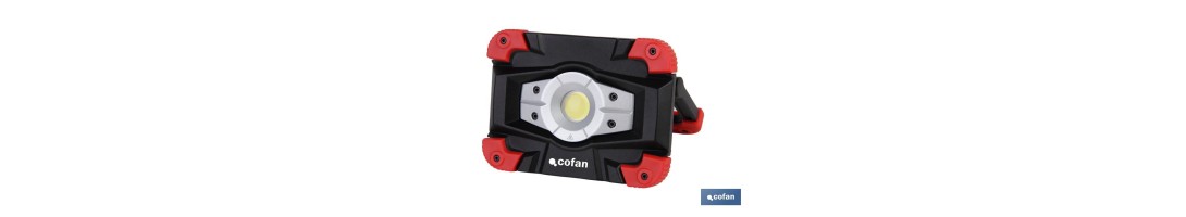 Luz de trabajo con USB