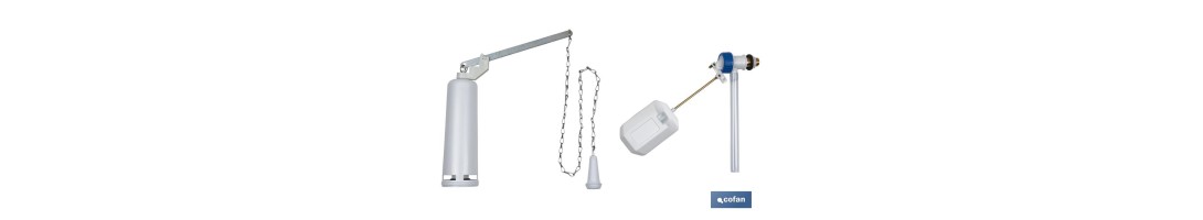 Mecanismo para Cisterna Completo | Tanque Alto con Grifo Lateral y Descargador | Fabricado en Polipropileno y ABS de Alta Calid