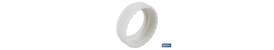 Reductor 1 1/2 macho - 1 1/4 hembra | Para aplicar a tubo flexible | Accesorio de Fontanería