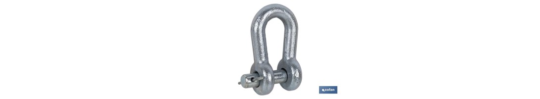 Horquilla con perno y espiga para enganche de aperos y maquinaria agrícola