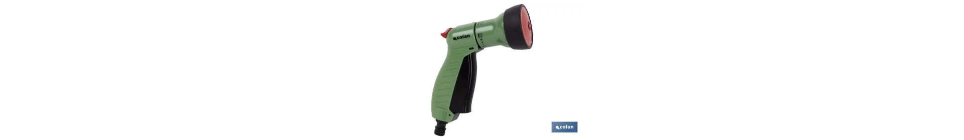 Pistola de Riego | Con control de caudal | Adecuado para jardines, patios y terrazas