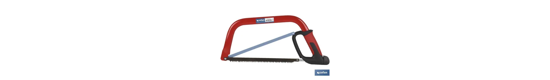 Arco de sierra para madera o metal | Modelo Confort | Medidas: 12 (300 mm)