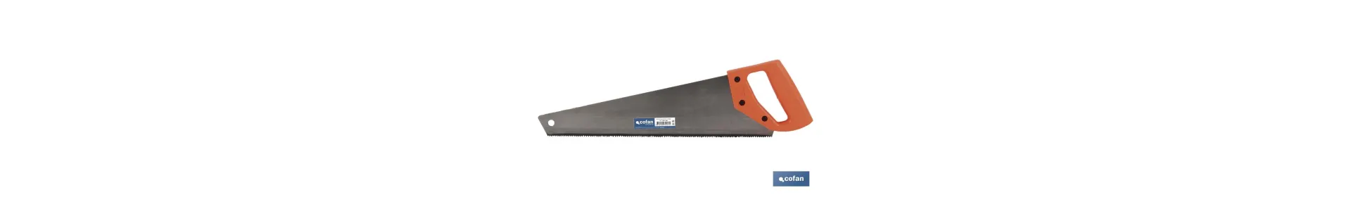 Serrucho para carpintero | Varias medidas | Dentado de 7 dientes x pulgada | Especial para madera y plástico