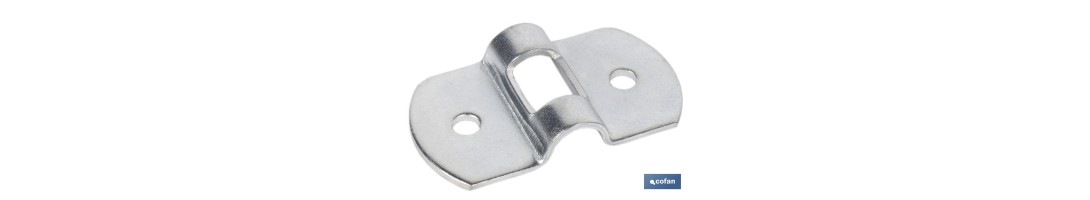 Chapa de Acero Galvanizado | Medida: 25 mm x 6 mm