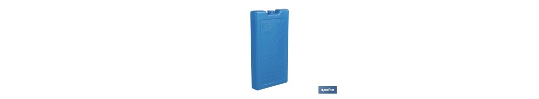 Acumulador de frío para nevera portátil de 500 ml en color azul | Conserva alimentos frescos