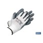 Guantes 100 % de poliéster | Impregnados para mayor seguridad | Flexibles | Protección y confort | Sin costuras