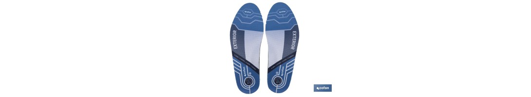 Plantillas de protección para pisada supinadora (pisada exterior) | Tallas desde la 35 hasta la 48