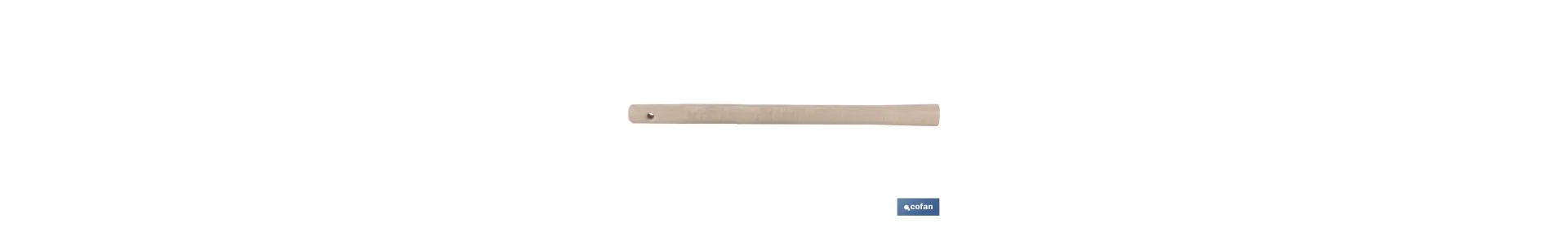 Mango de madera para Zacho | Mango ligero y agradable al tacto | Longitud del mango: 390 mm