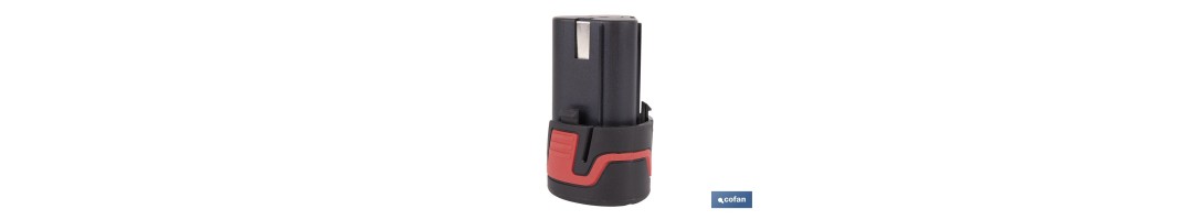 Batería Li-ion de 12 V y 2.0 Ah | Adecuado para taladro 50003244 | Larga duración y protección integral
