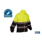 Forro polar de alta visibilidad con cierre de cremallera | Color: amarillo y azul | Disponible desde la talla S hasta la XXXL