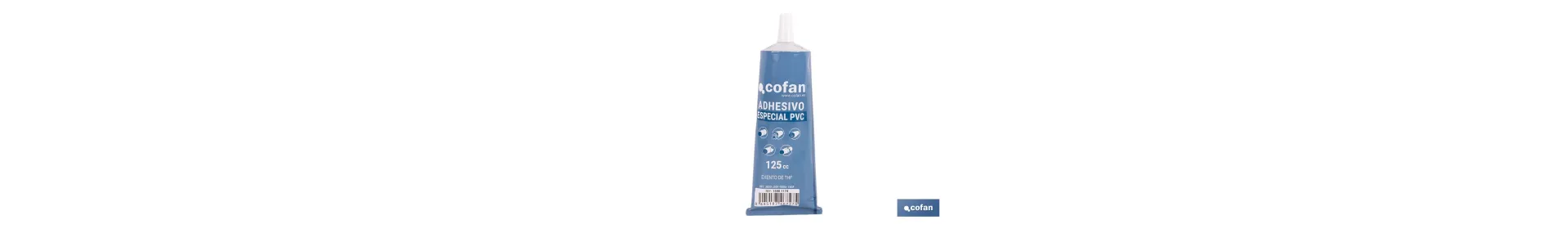 Adhesivo para PVC | Gel para uniones de secado muy rápido ideal para tuberías | Dos capacidades: 125 o 250 ml