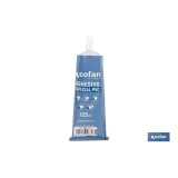 Adhesivo para PVC | Gel para uniones de secado muy rápido ideal para tuberías | Dos capacidades: 125 o 250 ml