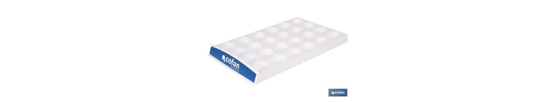 Expositor para 24 cartuchos de silicona | Ofrece una presentación ordenada y profesional de los cartuchos de silicona