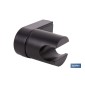 Soporte de ducha para pared | Material: ABS resistente | Soporte ajustable | Medidas: 4 x 6 x 6,5 cm | Disponible en acabado ne