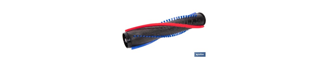 Cepillo en espiral para aspiradora especial para alfombras | Compatible con aspiradoras Cofan 45053301 y 45053302