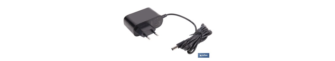 Cargador para aspiradoras inalámbricas | Adecuado para batería Li-Ion 25,9 V - 2500 mAh | Longitud del cable: 1,5 m
