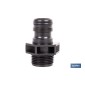 Adaptador de polipropileno con rosca macho antifugas | Ligero y resistente | Adecuado para riego y mangueras | Disponible para 