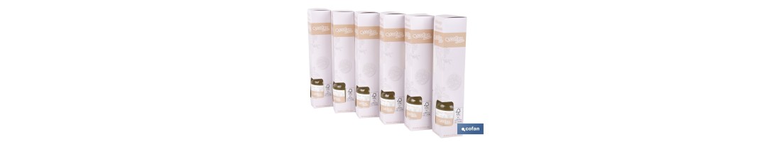 Ambientador de varillas | Aroma a azahar | Difusor con varillas de ratán