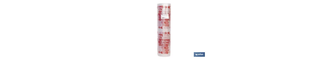 Rollo de plástico de burbuja | Ideal para mudanzas, embalajes y envíos | 40 g/m2 | Dos medidas diferentes| Protección para obje