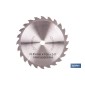 Hoja de sierra circular para madera Ø185 mm con 24 dientes | Compatible con sierras circulares | Corte limpio en madera, plásti